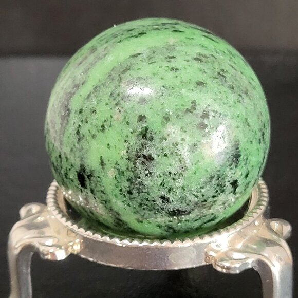 Zoisite Sphere Mineral Crystal - Picture 4 of 5